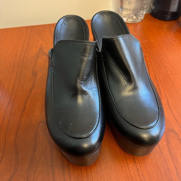 Theory Shoes - Theory black clogs for women